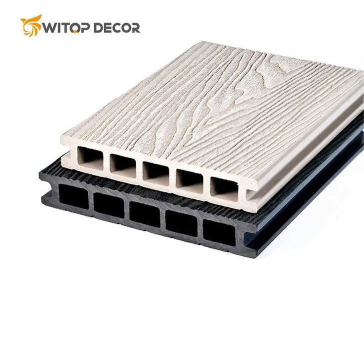 3d embossing composite decking